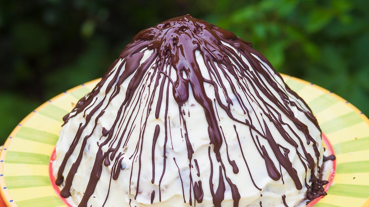 Russischer Vulkan Kuchen