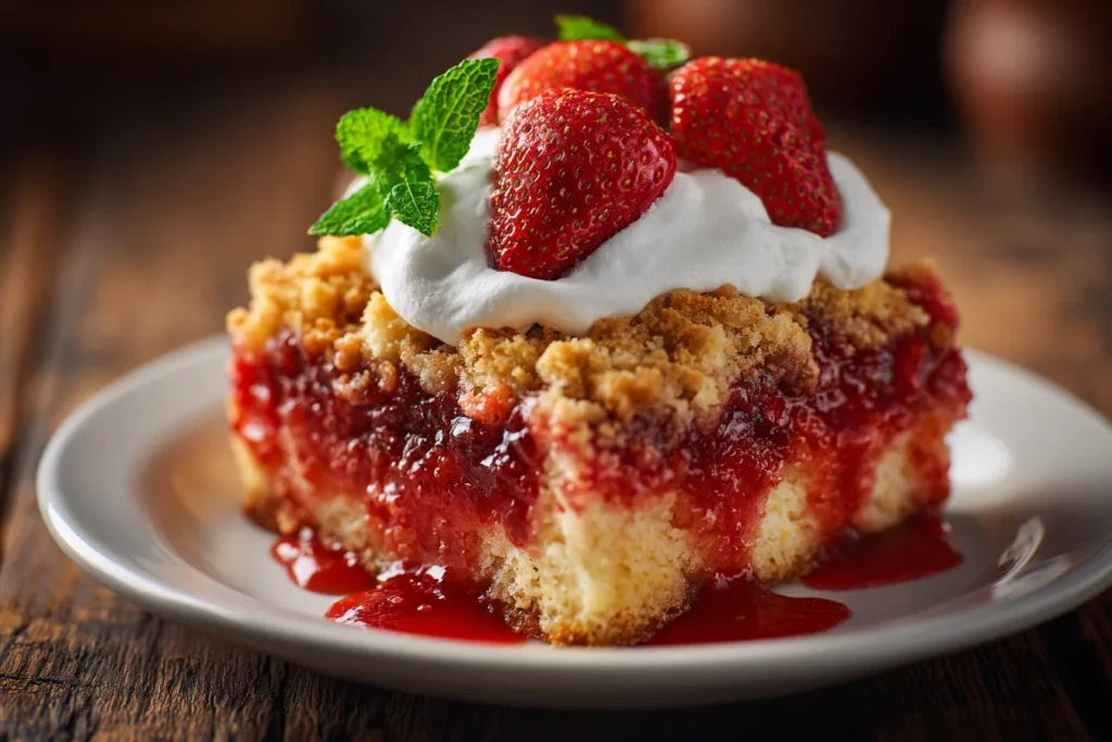 Erdbeer Streuselkuchen