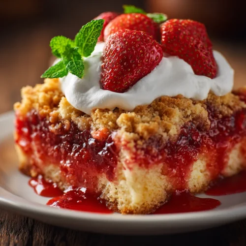 Erdbeer Streuselkuchen