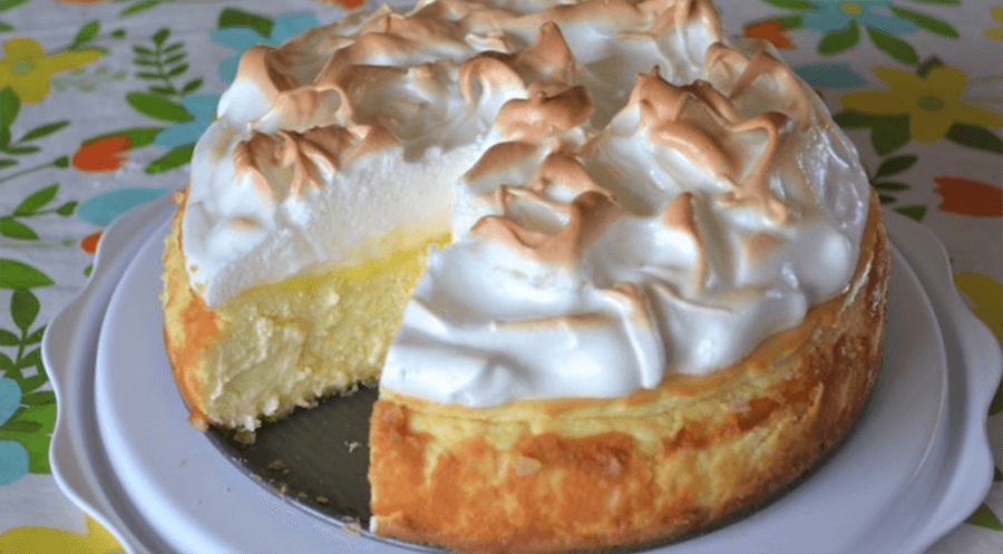 Schnelles Rezept für Eierlikör-Käsekuchen ohne Boden