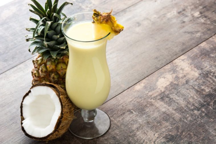Exotischer Cocktail: Piña Colada