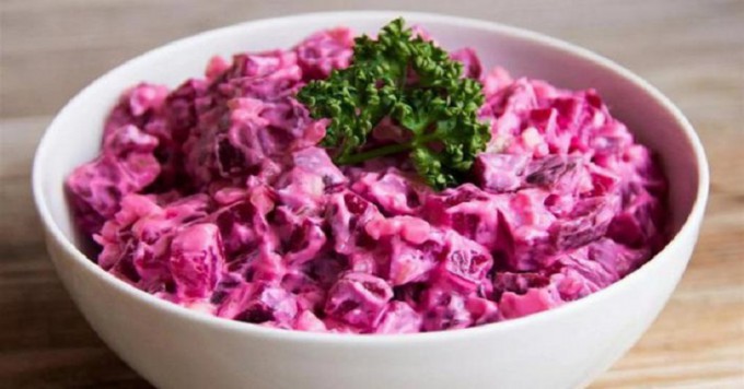 Leckerer kalorienarmer Salat