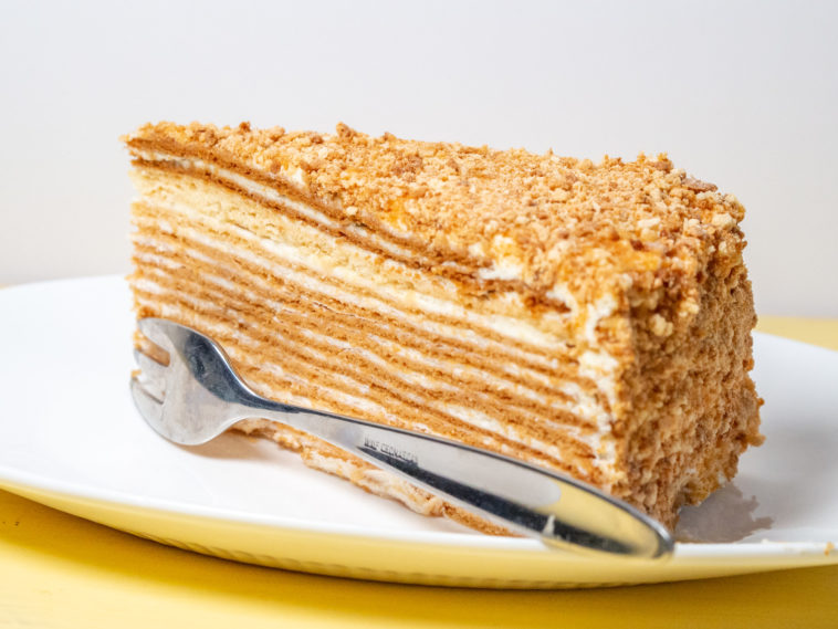 Sahne-Karamellkeks-Kuchen ohne Backen