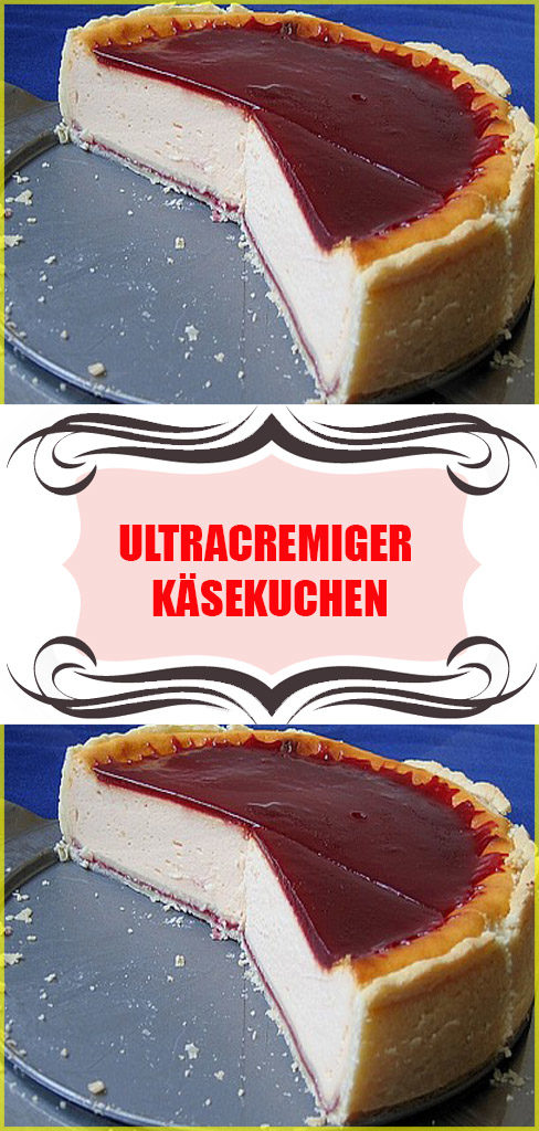 Ultracremiger Käsekuchen