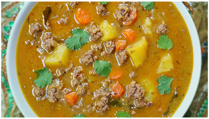 Hackfleisch – Kartoffel – Möhren – Eintopf