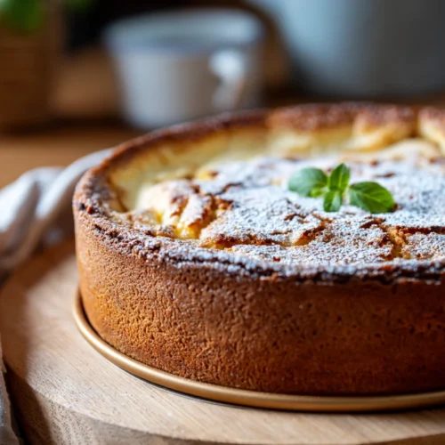 Faule-Weiber-Kuchen mit Quark und Schmand 2