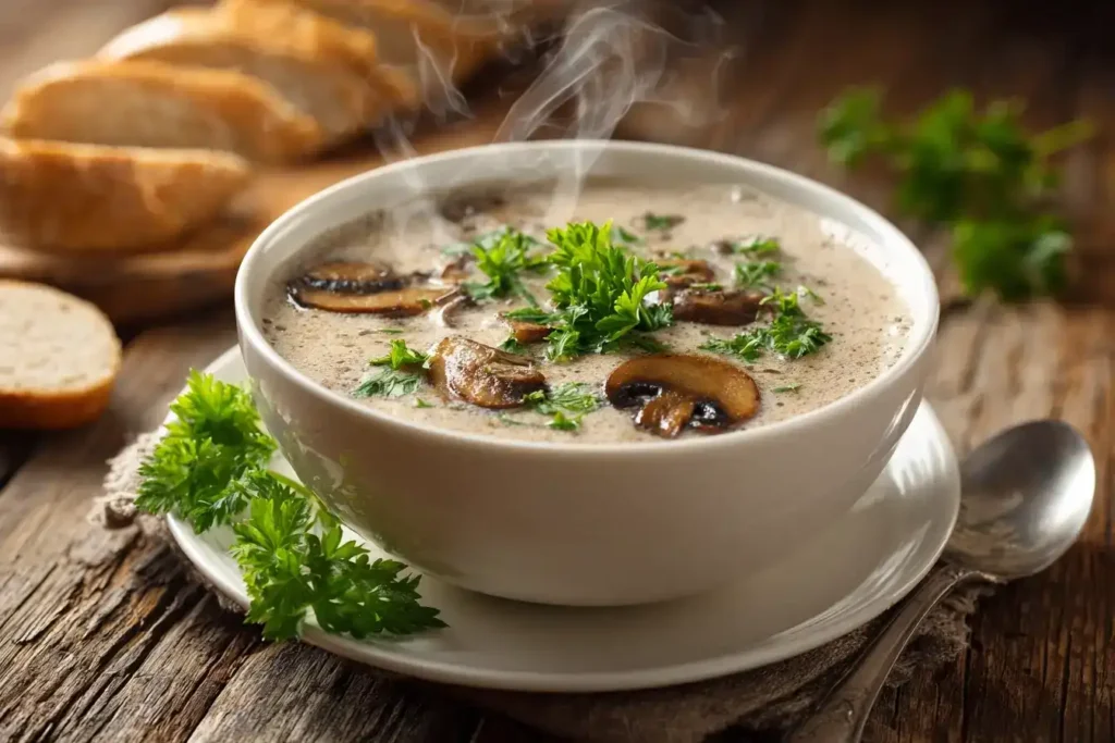 Champignoncremesuppe Champignoncremesuppe