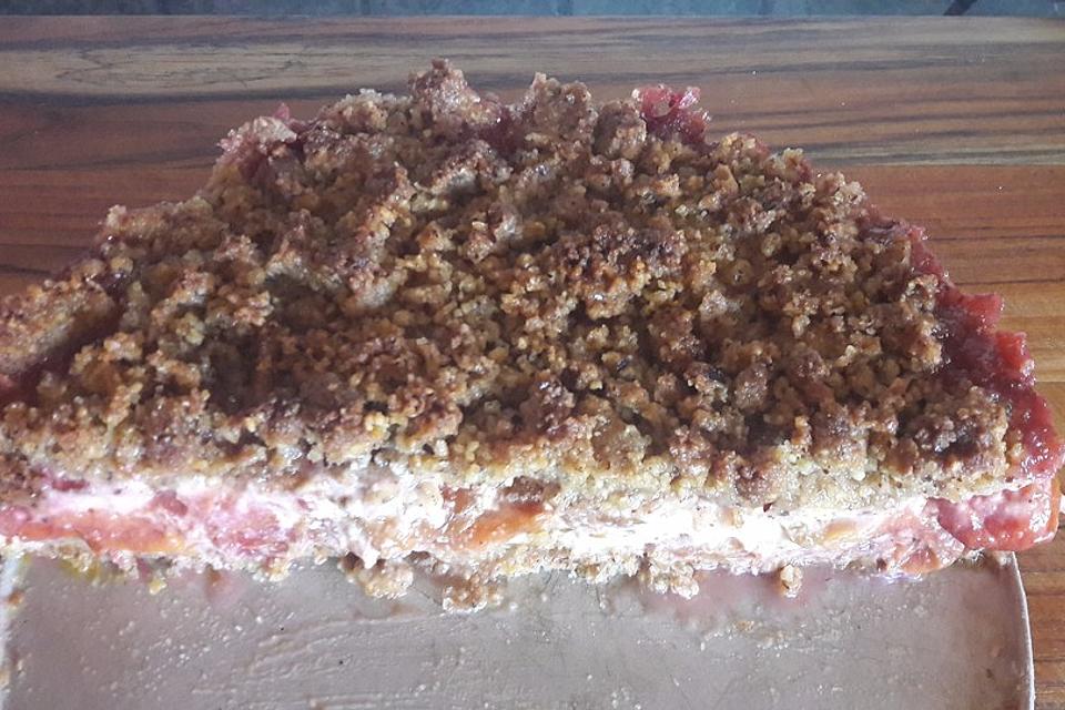 Zwetschgenkuchen mit Vollkornboden