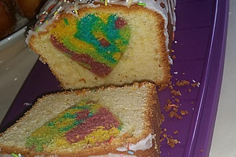 Zitronen-Kastenkuchen mit Frischkäse