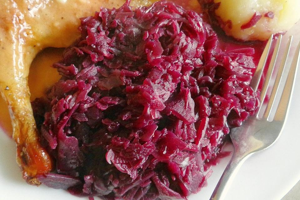 Apfelrotkohl, wenn es schnell gehen muss Apfelrotkohl, wenn es schnell gehen muss