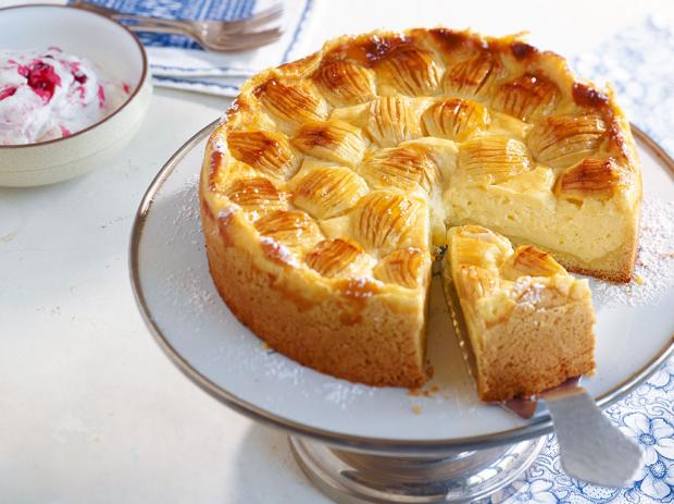 Apfelkuchen mit Füllung Apfelkuchen mit Füllung