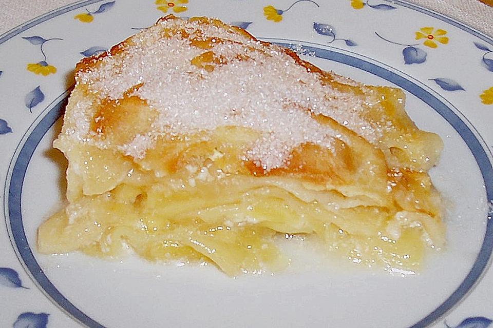 Apfel-Rahmstrude Apfel-Rahmstrude