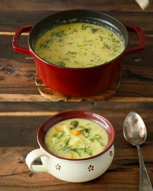 Diese Kartoffelsuppe ist wie Medizin für meinen Magen Diese Kartoffelsuppe ist wie Medizin für meinen Magen
