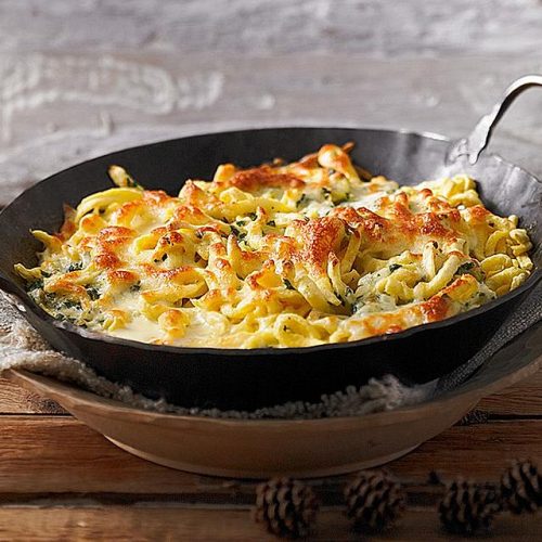 Schnelle Käsespätzle