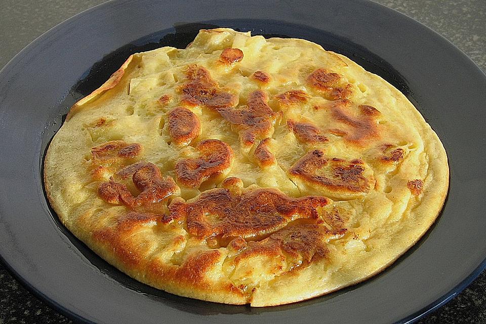 Schnelle Apfel – Pfannkuchen Schnelle Apfel - Pfannkuchen