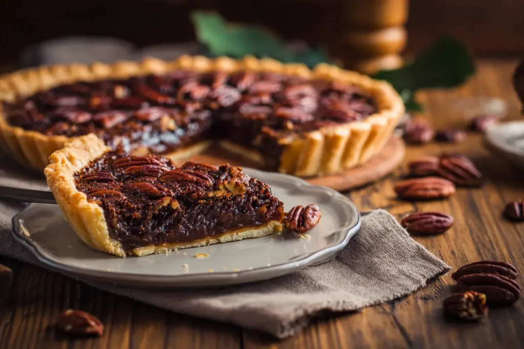 Schokolade Pecan Pie Rezept Schokolade Pecan Pie Rezept