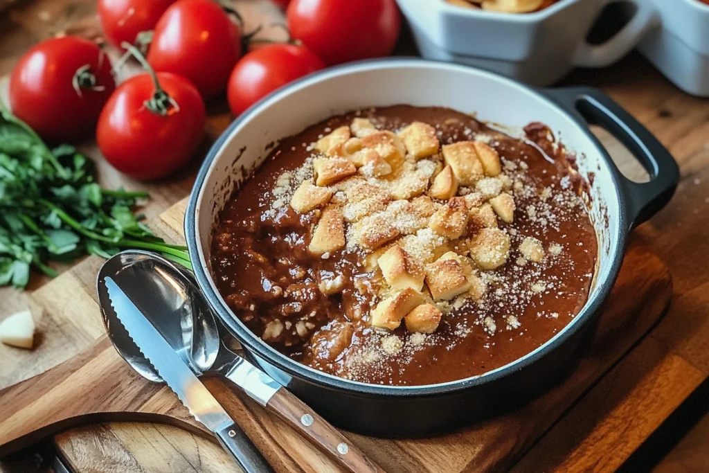 Südstaaten Schokoladen Cobbler 1