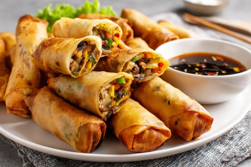 Frühlingsrollen aus dem Ofen Rezept 2