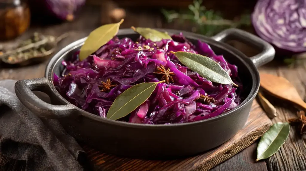 Klassischer Rotkohl Rezept mit Apfel und Zwiebel – deutsche Beilage